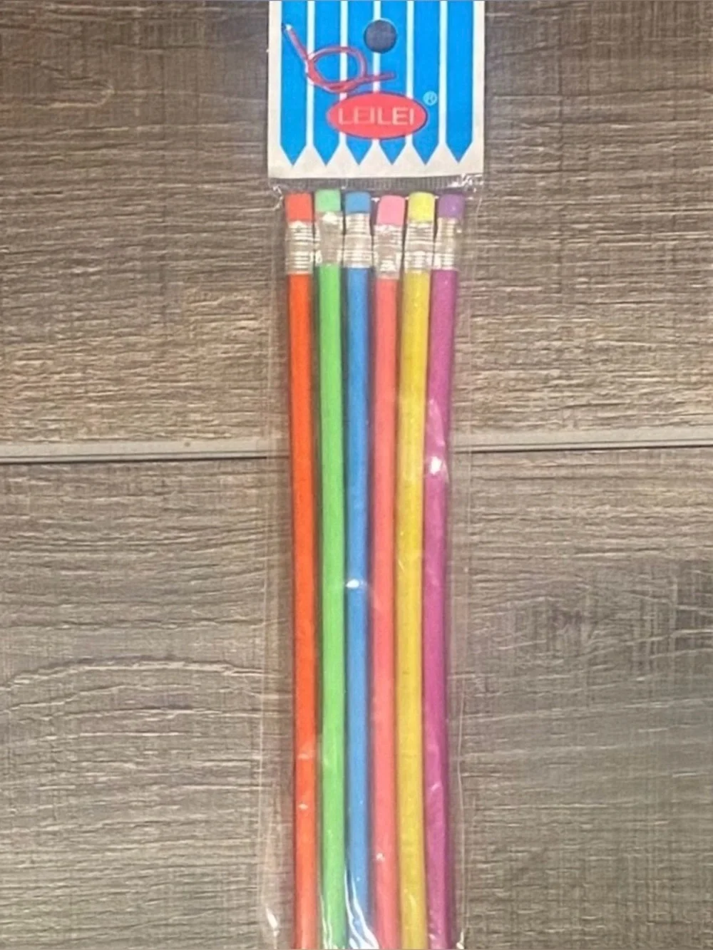 💞 New Set of 6 Flexible & Bendable, Colorful Pencils